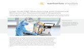 Large-Scale GMP Manufacturing with Customized Bioreactor ...€¦ · Bioreactor for Photoautotrophic Organisms Promising pilot-scale project with the world’s first 500L single-use