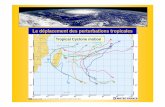 Le déplacement des perturbations tropicales · 2016. 4. 4. · 1965 - 1989 1886 - 1989. ... 30 ans (saisons cycloniques 1969/1970 à 1998/1999). Fréquence d’occurrence des perturbations