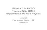 Physics 214 UCSD Physics 225a UCSB Experimental Particle ...courses.physics.ucsd.edu/2009/Fall/physics214/lecture2.pdf · Physics 214 UCSD Physics 225a UCSB Experimental Particle