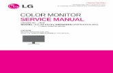 COLOR MONITOR SERVICE MANUAL - ROM.bycircuit board printed foil. d. Closely inspect the solder area and remove any excess or splashed solder with a small wire-bristle brush. IC Remove/Replacement