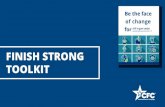 2020 CFC Finish Strong Toolkit...Communications Download, customize, and send the Finish Strong email to all personnel in your agency. Attach the How to Give donor card and an updated