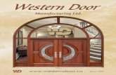 1529  Since 1995westerndoors.net/catalogue.pdf · 1586 © Copper Insert WD-03 Copper Insert WD-10 1576 © Presidential 1577 © 1578 © p2 1577 S/L 1593 ©
