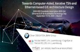 Towards Computer-Aided, Iterative TSN-and Ethernet-based ......See “Service-oriented architectures as a mindset: Shaping the next EE architecture in a digital age” by Julian BROY