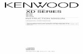 INSTRUCTION MANUAL - KENWOODmanual.kenwood.com/files/B60-4304-08.pdfCOMPACT HIFI SYSTEM B60-4304-08 00 MA (K,M,T,X,Y) OC 99/01 KENWOOD CORPORATION INSTRUCTION MANUAL XD SERIES XD-A31