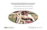 Agricultural Biotechnology in Developing Countries · 2009. 10. 7. · 1 Agricultural Biotechnology: An Overview 1 ... maize, soya bean and oilseed rape) in the leading grain exporting