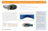 Datasheet ATC Antenna Test Chamber - Low PIMdownload.rfe-global.com/AWT-Global/ds-antchamber_rfe.pdf · 2016. 8. 9. · specification IEC 62037, the global standard for PIM measurements.