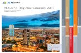AOSpine Regional Courses 2016 - SILACOGeneral information, registration and scientific program: Registration In order to confirm your participation at the AOSpine Regional Courses