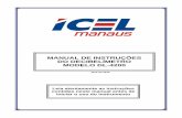 DL-4200 Manual backup - Icel Manaus Manual abril 2010... · 2012. 10. 16. · ANEXO 01: Como abrir os dados do DL-4200 no Excel ANEXO 02: COMO ALTERAR A NUMERAÇÃO DA PORTA COM As