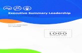 Executive Summary Leadership - Assessments 24x7 · 2019. 10. 23. · Attention To Concrete Detail: (Managing Activities)-Real Risk/MGT-12A Pays attention only to what is important
