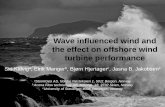 Wave influenced wind and the effect on offshore wind turbine … · 2014. 11. 17. · Wave influenced wind and the effect on offshore wind turbine performance . Siri Kalviga, Eirik