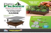 INSTRUCTIONS & PLANTING GUIDEpdf.lowes.com/useandcareguides/072358123458_use.pdfGrowing Media / Potting "Mix" (NOT Potting "Soil") You can buy bags of pre-mixed material that work