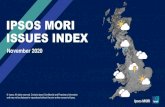 IPSOS MORI ISSUES INDEX...Ipsos MORI Issues Index | Public Source: Ipsos MORI Issues Index November 2020 What do you see as the most/other important issues facing Britain today? Base: