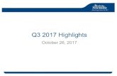 Q3 2017 Highlights - Boston Scientific/media/Files/B/... · 2020. 7. 21. · Q3 2017 Highlights 6 Q3 2017 Financial & Operational Highlights | October 26, 2017 Measure ($ in millions)