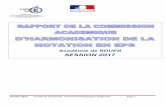 Académie de ROUEN SESSION 2017eps.ac-rouen.fr/telechargement/examens/rapport/Rapport...Session 2017 Académie de ROUEN Inspection Pédagogique Régionale Page 2 SOMMAIRE 1. La commission