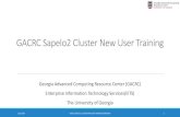 GACRC Sapelo2 Cluster New User Training...12/2/2020 GACRC SAPELO2 CLUSTER NEW USER TRAINING WORKSHOP 21 Step3 - 4: Create and cd to a working subdirectory • Use mkdircommand to make