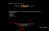 Coordination in distributed intelligent systemsCoordination in distributed intelligent systems. Defence Research and Development Canada-Valcartier. iv DRDC Valcartier TR 2006-780 This
