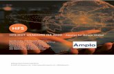 HFS HOT VENDORS Q3 2020 - Excerpt for Amplo Global...HFS analysts speak with numerous exciting startups and emerging players. We ... The HFS Hot Vendors may not have the scale and