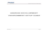 ANDROID DEVELOPMENT ENVIRONMENT SETUP GUIDE ... ... Android Environment Setup Guide Edureka.in Page