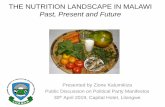 THE NUTRITION LANDSCAPE IN MALAWI Past, Present and Futuremassp.ifpri.info/files/2019/05/The-Nutrition-Landscape-in-Malawi... · 30/4/2019  · Salt with >15 ppm I ent 2001 2009 2015/16