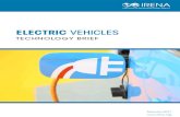 Electric vehicles: Technology brief - Energy Resources ......Citation: IRENA (2017), Electric Vehicles: technology brief, International Renewable Energy Agency, Abu Dhabi. ABOUT IRENA