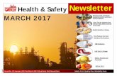 MARCH 2017 Selecting right ventilation Confined Spaces ... · Newsletter Page Issue No. 32: January 2017 to March 2017 (Quarterly HSE Newsletter) Safety First. Quality Plus. ... CHSE