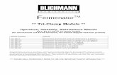 Fermenator - Brouwland Blichmann... · 2014. 9. 5. · 3 Storage & Get years of service by properly maintaining and storing your fermentor. Maintenance IMPORTANT !! Warning: Sections