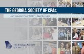 The GeorGia SocieTy of cPaSgscpa.org/Content/Files/Membership/Recruitment/...The Georgia Society of CPAs welcomes the opportunity to share information about our programs and benefits