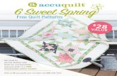 GO! Garden Variety Spider Web Quilt...2020/02/17  · Floral print B (The sample quilt uses Flower Power Stella-664 Multi from Dear Stella's Flower Power collection.) 1/2 yard •
