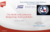 The NLRB and Collective Bargaining: Nuts and Bolts · 2019. 12. 23. · fisherphillips.com The NLRB and Collective Bargaining: Nuts and Bolts February 7, 2018 Texas Public Employer