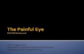 Anne Langguth, MD Department of Ophthalmology & Visual ......Proptosis is anterior displacement of the eye Sudden onset Serious orbital or cavernous sinus disease In children: orbital