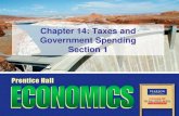Chapter 14: Taxes and Government Spending Section 1brookshhs.weebly.com/.../econ_onlinelecturenotes_ch14_s1.pdf · 2019. 11. 24. · Chapter 14: Taxes and Government Spending Section