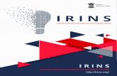 IRINS · 2019. 1. 8. · members, scientists to collect, curate and showcase the scholarly communication activities and provide an opportunity to create the scholarly network. The