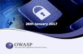 26th January 2017 - OWASP · 2017. 1. 26. · Google Summer of Code Flip bits! Not burgers! Google Summer Of Code. GSOC: How you can get involved • Become a Mentor for a student: