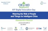 EIT Digital Innovation Day · 2017. 12. 7. · Alessandro Bozzon EIT Digital Innovation Day EIT Digital Innovation Day Weaving the Web of People and Things for Intelligent Cities