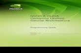 NVIDIA CUDA Compute Unified Device Architecturemueller/cluster/nvidia/...Version 1.1 11/29/2007 NVIDIA CUDA Compute Unified Device Architecture Programming Guide