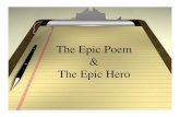 Epic / Epic Hero Notes - Diboll Independent School 2014. 9. 4.آ  The Epic Poem & The Epic Hero. Epic