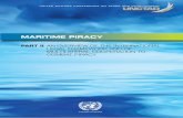 MARITIME PIRACY · 2020. 9. 2. · iii Acknowledgements This is part II of a two‐part report on maritime piracy, prepared by Regina Asariotis, Anila Premti, Jennifer Lavelle and