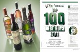 OUR EXCLUSIVE RANKING OF THE YEARÕS BEST VALUES Enth top 100 best buys.pdfMichelle Wine Estates. —M.L. abv: 13.5% Price: $12 9 91 DFJ Vinhos 2010 Grand’Arte Alvarinho (Lisboa).