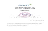 GUIDANCE MATERIAL FOR Electronic Flight Bags (EFB) · GUIDANCE MATERIAL FOR Electronic Flight Bags (EFB) Approved by Date : 19 September 2016 ... GUI - Graphical User Interface HMI-