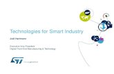 Technologies for Smart Industry · 2018. 8. 22. · Industry Dynamics • Smart Industry initiatives (Industry 4.0, IIoT, …) • Integrated distributed manufacturing • Flexible,
