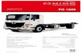FG 1628 - Hino NZ: a better class of truck to make your ......900 x 90 x 10 x 10 Spring Rate 53.6 kgf/mm 101.1 kgf/mm Axle Limit (including suspension) 10,000 kg AXLE, SUSPENSION &