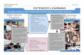 EXTENDED LEARNING...Lyles Center for Innovation & Entrepreneurship at Fresno State) HIGH SCHOOLS: Four grant funded After School Programs (ASSETs) After School Credit recovery …