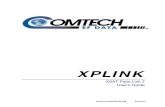 XPLINK XSAT Palm Link 2 - Comtech EF Data...XSAT Palm Link 2 Revision 0 MN/XPLINK.IOM 5 Note: The Comtech EF Data XSAT CPXLINK software is compatible with most of the Palm OS handheld