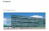 CDW Systems Ltd - Elegance range brochure · 2019. 2. 27. · Elegance curtain wall portfolio has matured into . a comprehensive façade system that combines technology and design