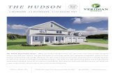 THE HUDSON...means that your dream home will not only look like a dream, but it will run like one too. *Estimated average monthly energy bill savings with the Hudson. The costs were