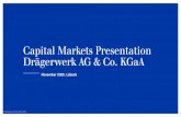 Capital Markets Presentation Drägerwerk AG & Co. KGaA...Drägerwerk AG & Co. KGaA 9 2.500 3.000 1.000 2.000 1.500 500 0 83 4 5 86 87 88 89 90 91 92 93 94 95 96 97 98 99 0 1 2 3 4