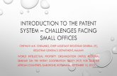 INTRODUCTION TO THE PATENT SYSTEM – CHALLENGES FACING SMALL OFFICES … · 2019. 9. 26. · the presentation of information or a computer program, as such; nb: if the invention