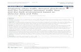Analyzing urban traffic demand distribution and the correlation … · 2018. 11. 21. · ORIGINAL PAPER Open Access Analyzing urban traffic demand distribution and the correlation