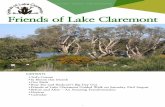 October - Friends of Lake Claremont€¦ · October Wednesday Thursday Birdlife Austra lia Bird Walk 7:30 —9:30 am Meet at Lake Claremont Golf Club Friday Year 10 Community Service