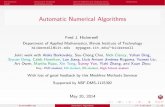 Fred J. Hickernell - IITMeshfree-methods-seminar/presentations/... · 2014. 5. 20. · Introduction Integration Problems Open Problems and Ongoing WorkReferences Self Introduction